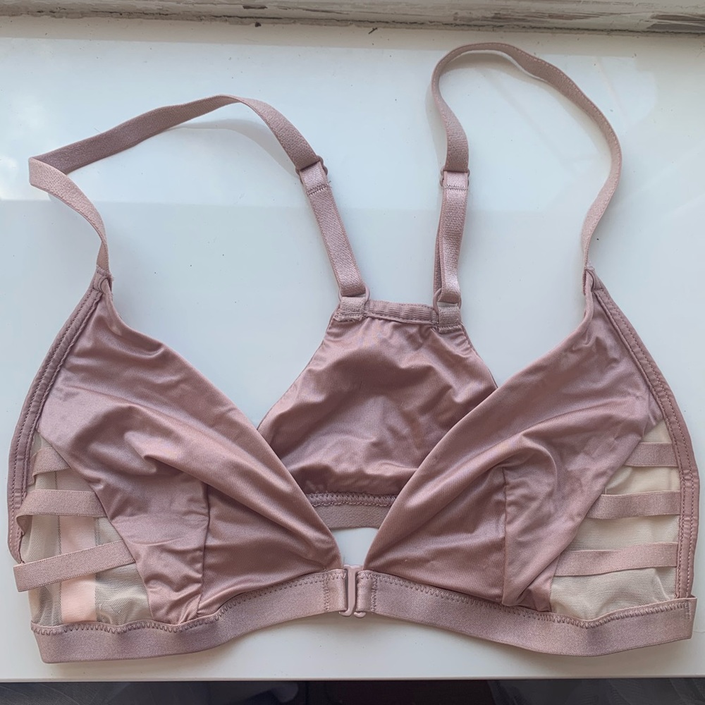 Rose Gold Victoria’s Secret Bralette Small
